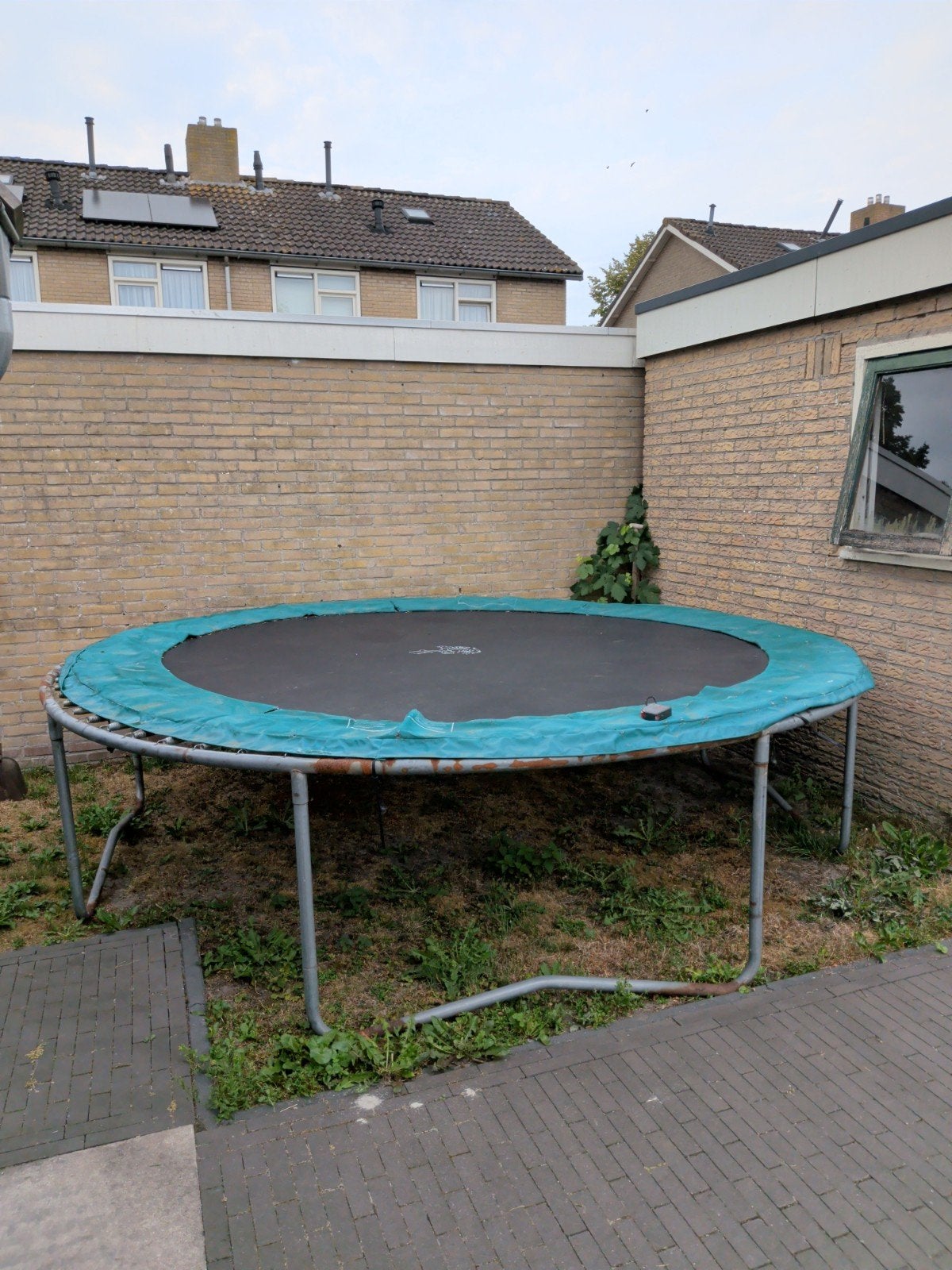 BERG Trampoline 340 cm met klein gat in springdoek, Kinderen en Baby's, Speelgoed | Buiten | Trampolines, Ophalen, Gebruikt