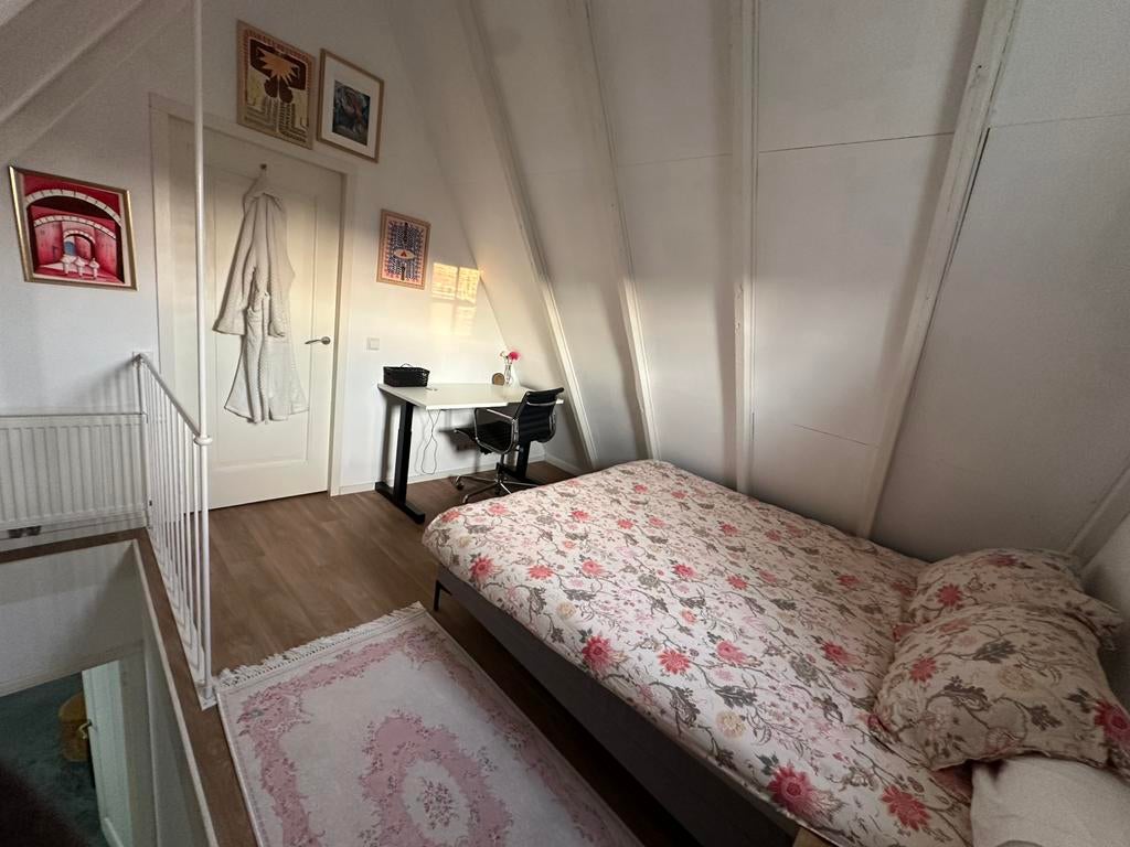 Boksspring + grijs bureau te koop, 90 cm, Eenpersoons, Ophalen of Verzenden, Zo goed als nieuw