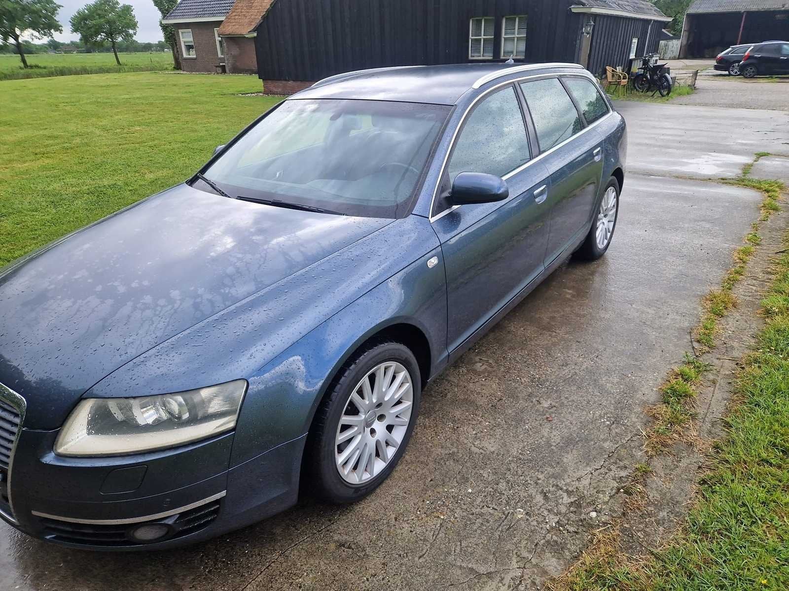 2005 Audi A6 Avant 2.4 Pro Line Personenauto, Blauw, Euro 4, 6 cilinders, A6