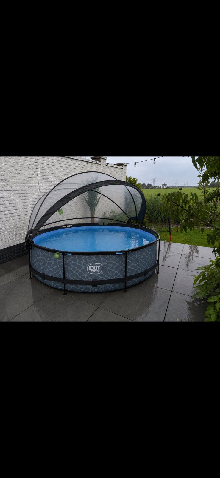 Exit zwembad, diameter 3 meter, Ophalen, Gebruikt, Minder dan 80 cm, Overige typen