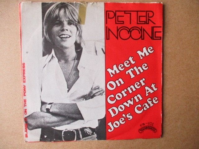 s3691 peter noone - meet me on the corner down at joes cafe, Ophalen, Gebruikt, Overige genres