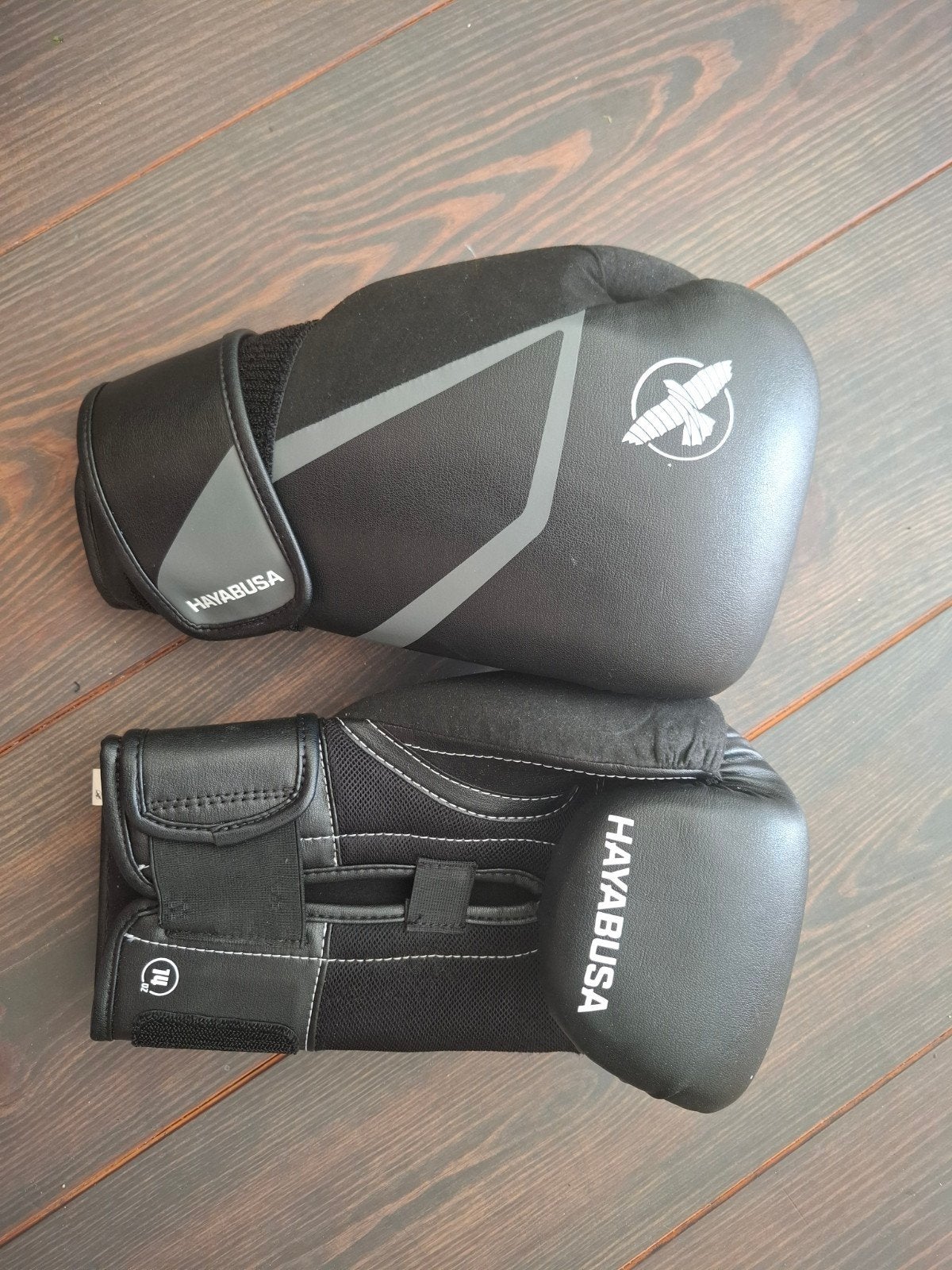 Hayabusa Bokshandschoenen E1- Zwart, Maat 14oz, Maat L, Ophalen of Verzenden, Zo goed als nieuw, Overige