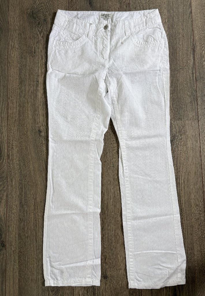 Tom Tailor- witte broek, Kleding | Dames, Maat 38/40 (M), Wit, Zo goed als nieuw, Lang