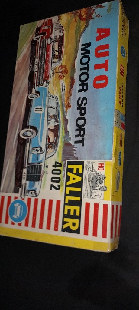 Faller ams. 4002 racebaan, Elektrisch, Ophalen, Overige merken, Racebaan