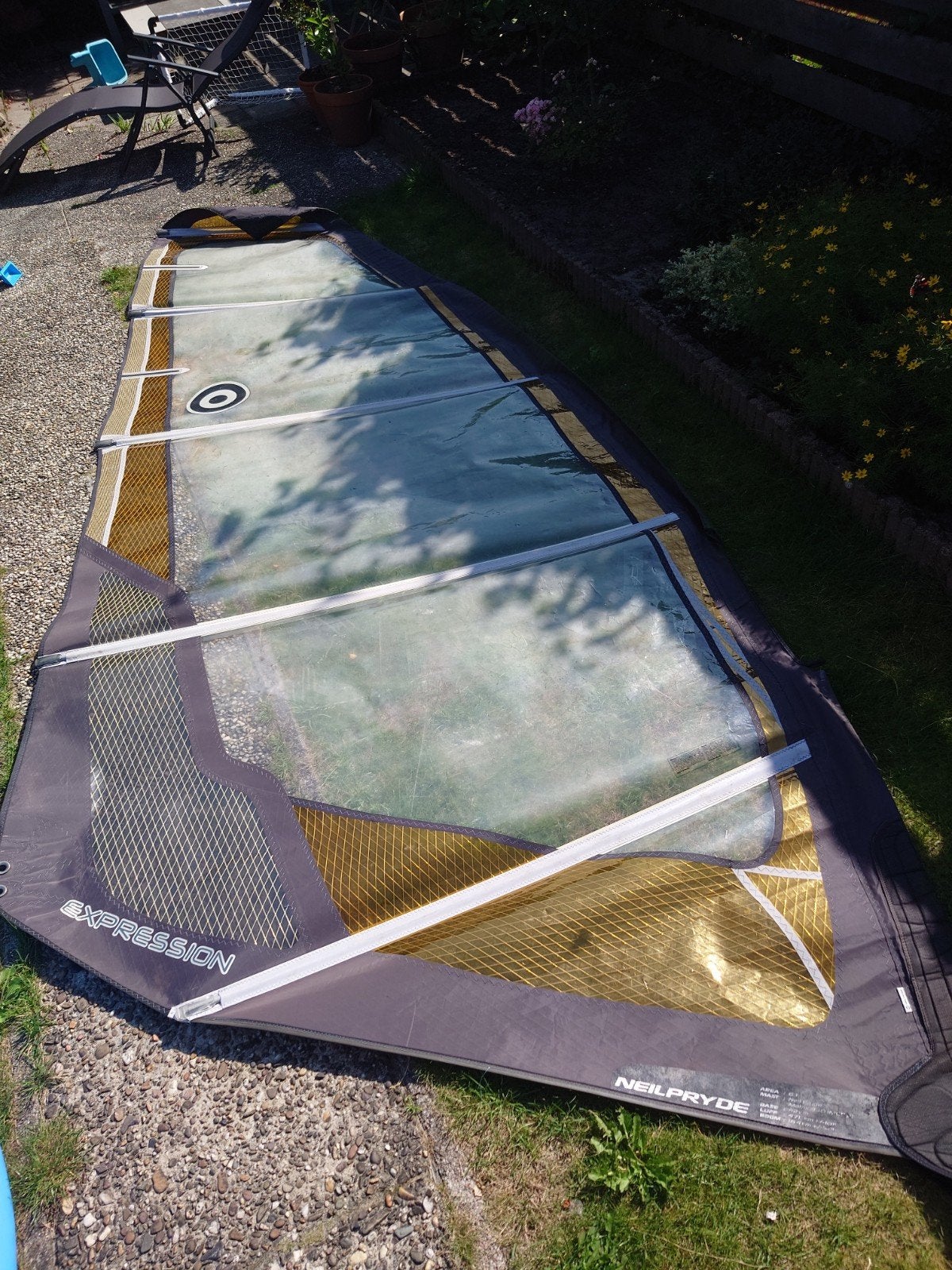 NeilPryde Expression Windsurfzeil 6.1 m², Ophalen, Gebruikt, 5 tot 6.5 m², Neilpryde