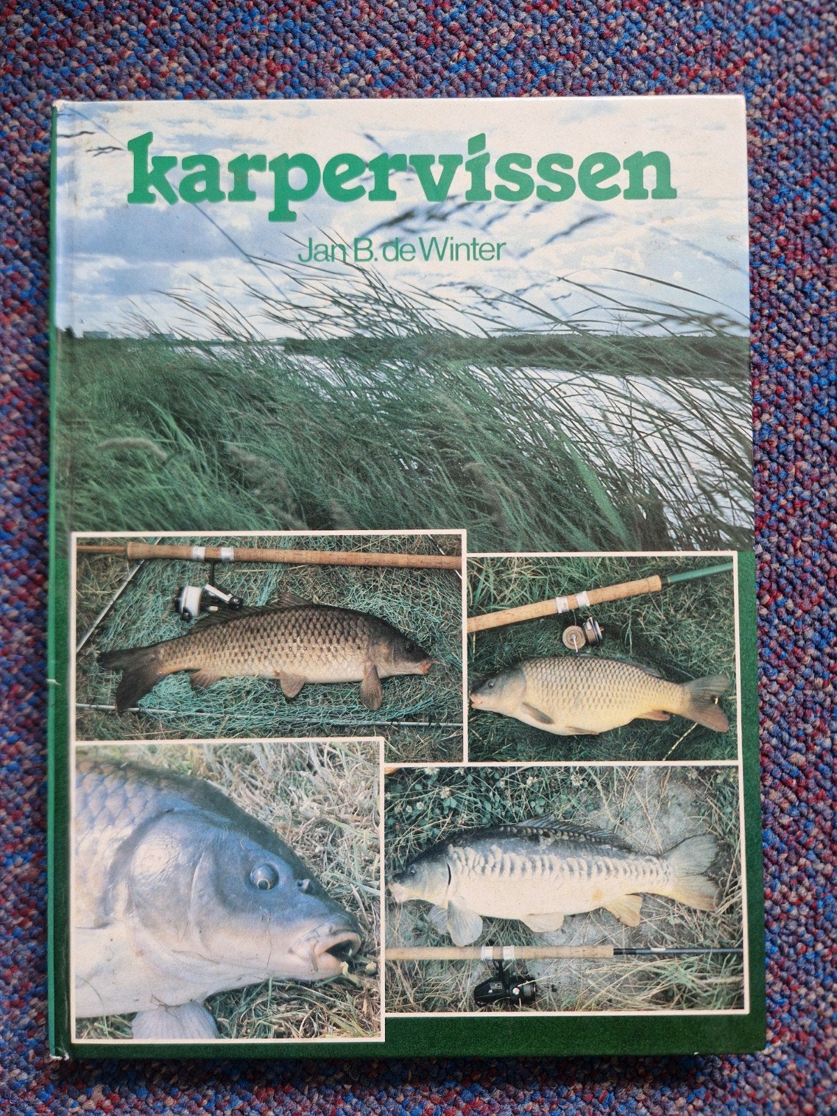 Te koop karperboek Karpervissen van Jan B. de Winter, Watersport en Boten, Ophalen of Verzenden, Zo goed als nieuw, Overige typen