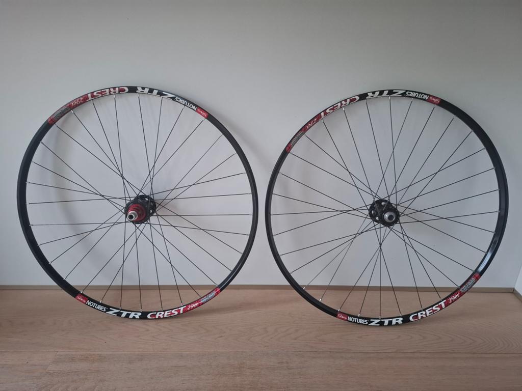 Stan's NoTubes ZTR Crest 29er MTB wielset (non-boost, XD), Gebruikt, Stan's NoTubes, Aluminium, Mountainbike