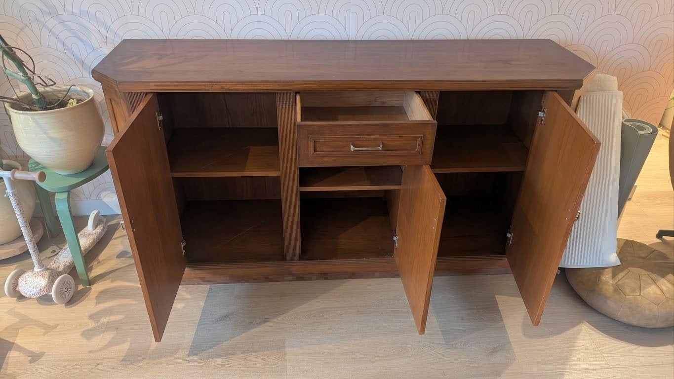 Gratis dressoir af te halen in Nieuwegein, Ophalen, Gebruikt, 150 tot 200 cm, Met lade(s)