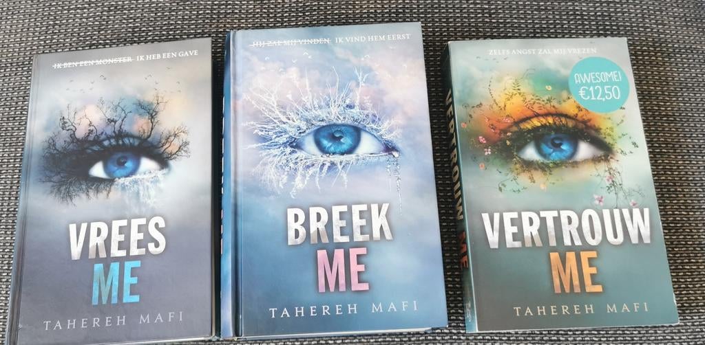 Tahereh Mafi - Vrees me (Deel 1, 2 en 3), Boeken, Ophalen of Verzenden, Zo goed als nieuw, Tahereh Mafi