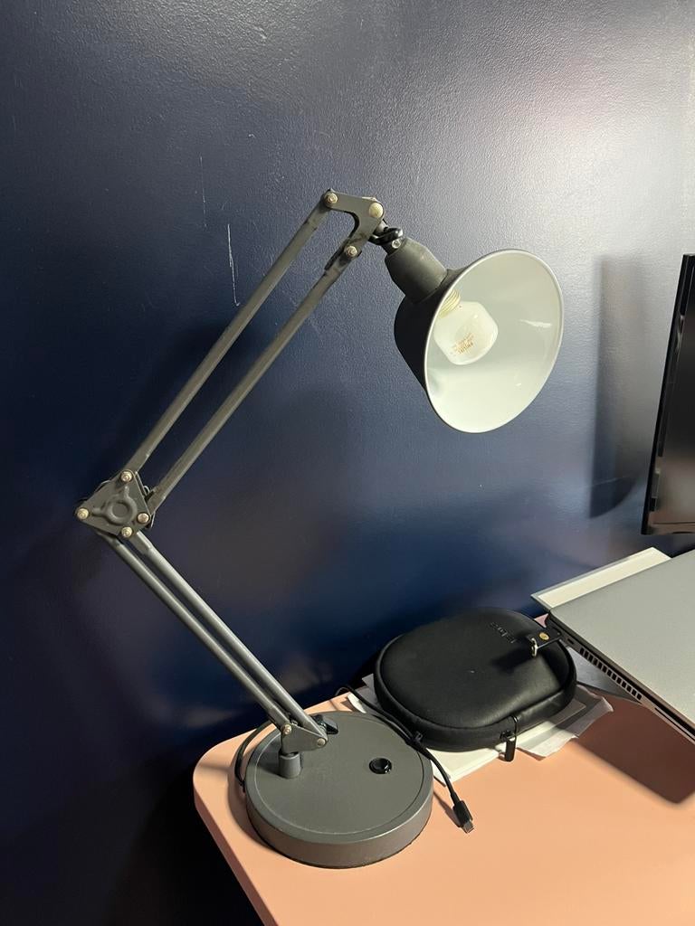 Mooi Bureaulamp te koop, Ophalen, Zo goed als nieuw, Vergrootglas of Loep