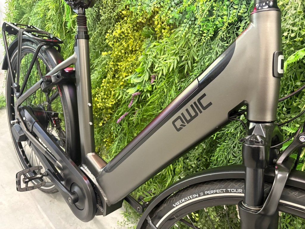 Qwic Mn7 | Middenmotor | 540wh | Automaat | 2450km | 54cm, Qwic, Zo goed als nieuw, 51 tot 55 cm, 50 km per accu of meer