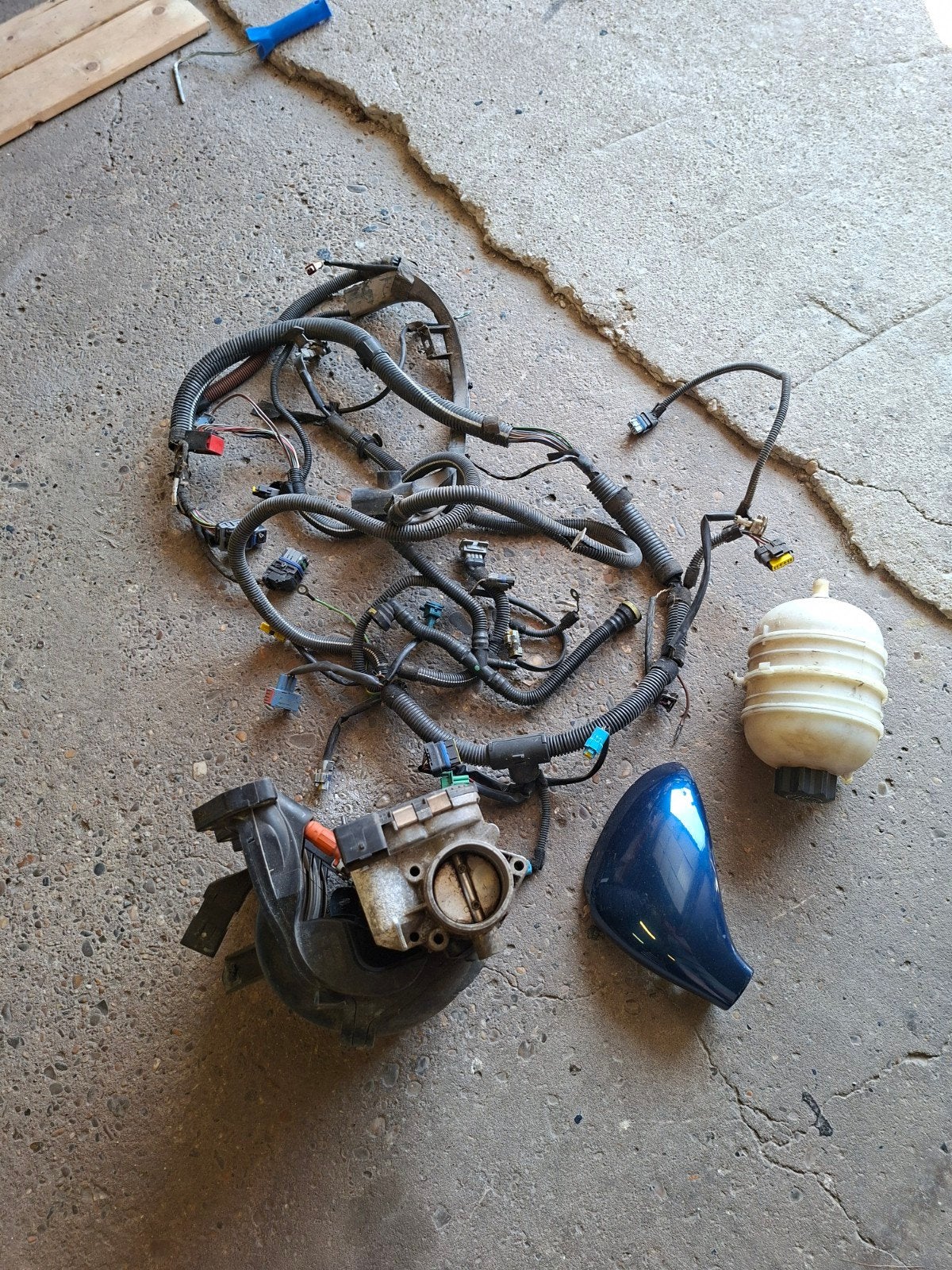 Te koop Peugeot 206    : Kabelboom, spiegel, gasklephuis, Ophalen, Gebruikt, Universele onderdelen