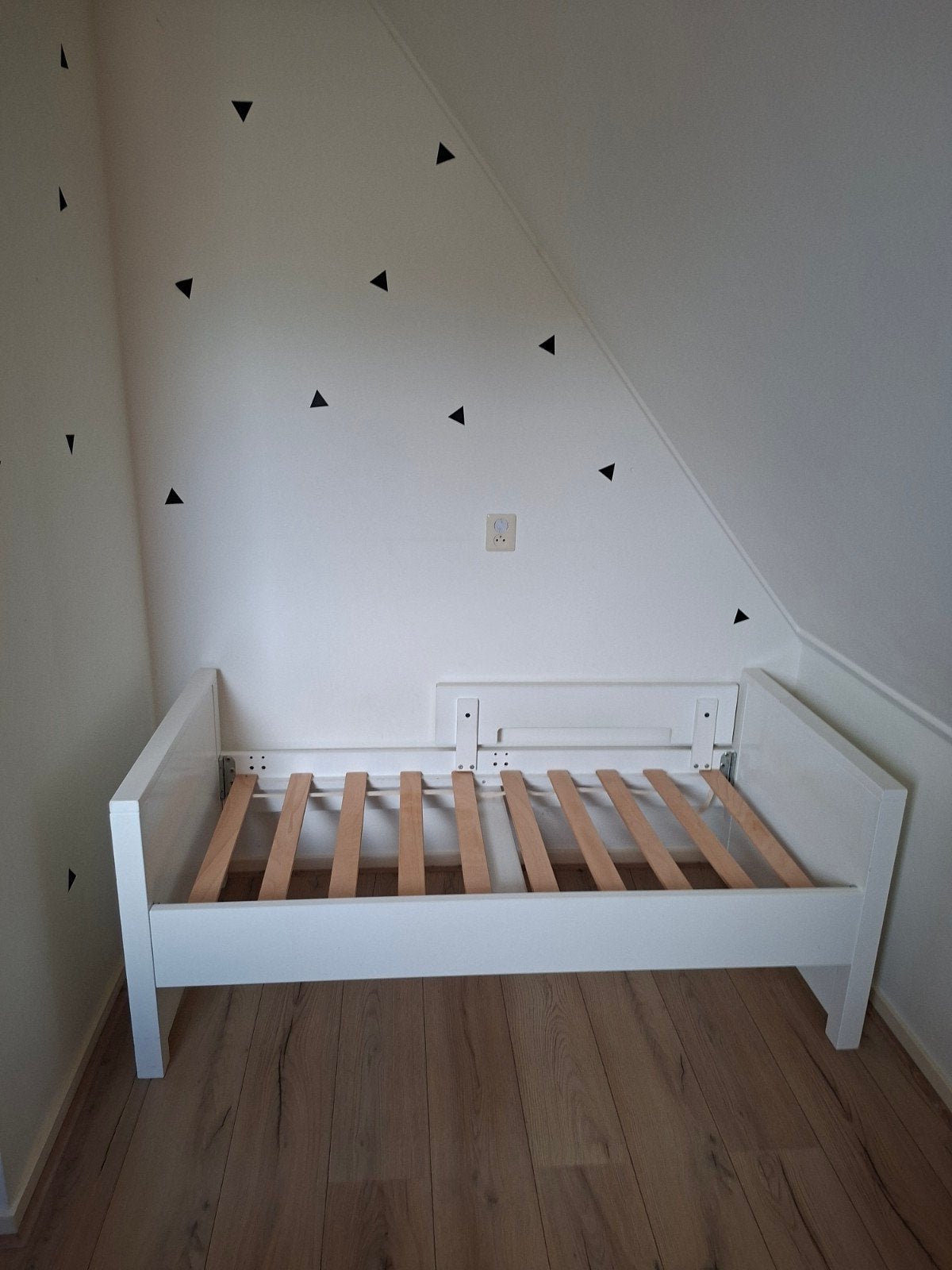 Bopita Bed 70x150 cm, Ophalen, Gebruikt, 70 cm of minder, Wit