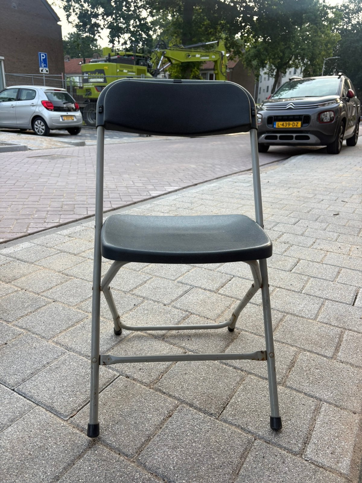 Klapstoelen te huren,met of zonder stoelhoezen, Ophalen, Gebruikt, Versiering, Overige