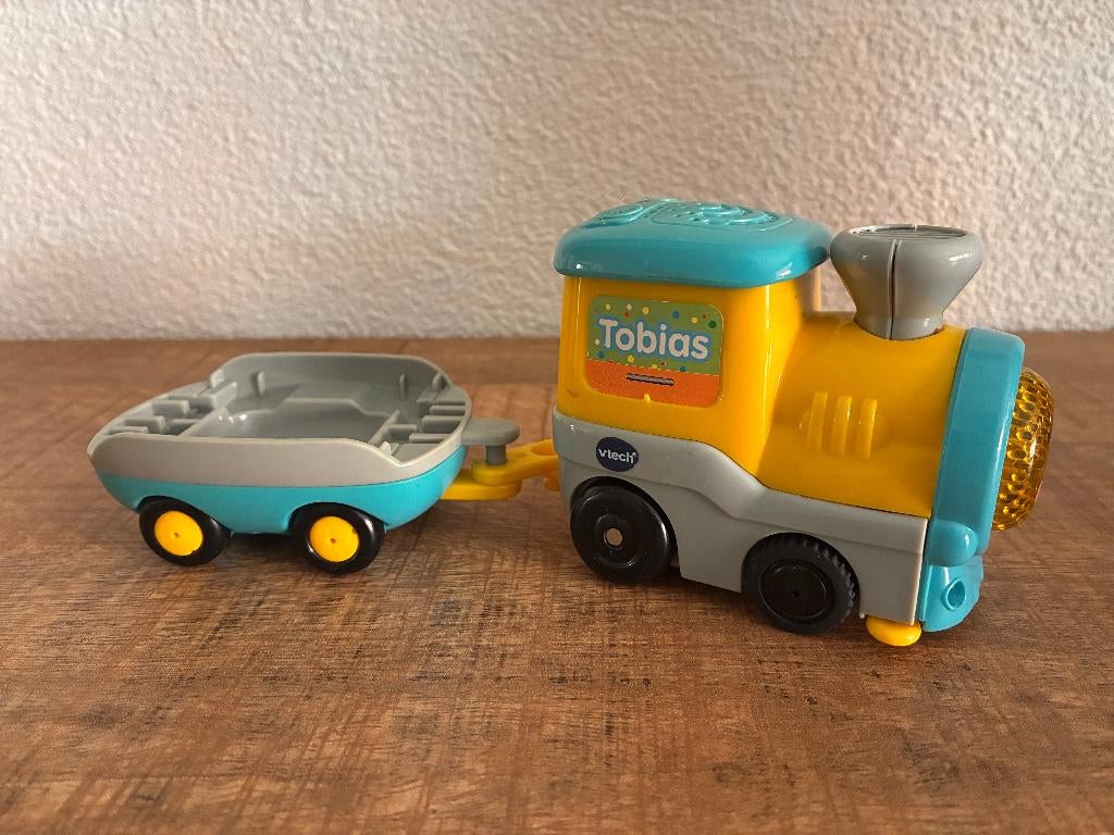 Vtech Toet Toet auto's Tobias Trein zelfrijdend. PRIMA staat, Ophalen of Verzenden, Gebruikt, 6 maanden tot 2 jaar