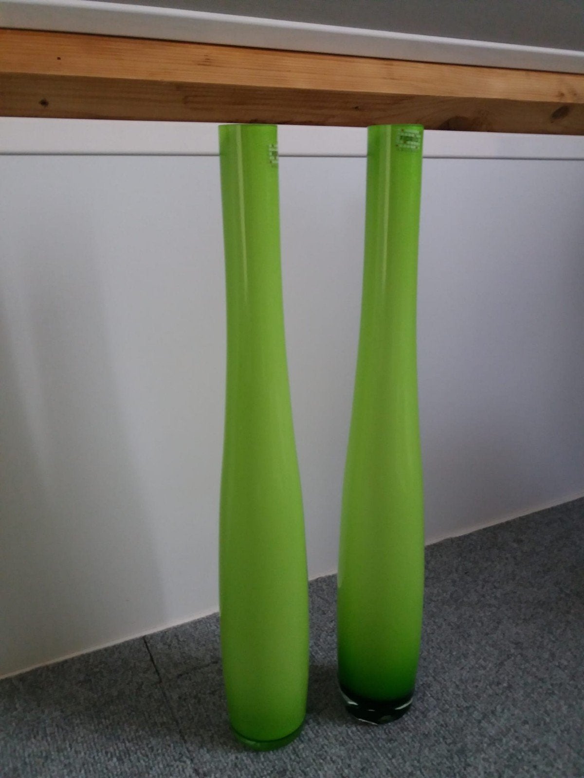 Fidrio Holland Groene Glazen Vazen en Kruikvaas, Huis en Inrichting, Ophalen of Verzenden