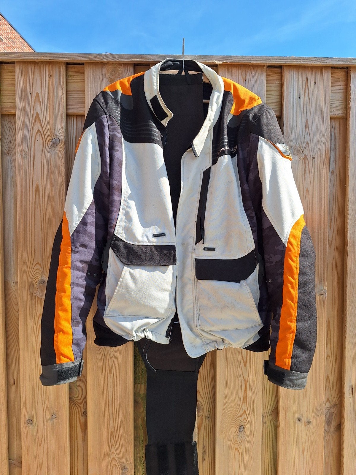 te koop heren motorjack maat XL, Motoren, Ophalen, Jas | textiel, Heren, Tweedehands