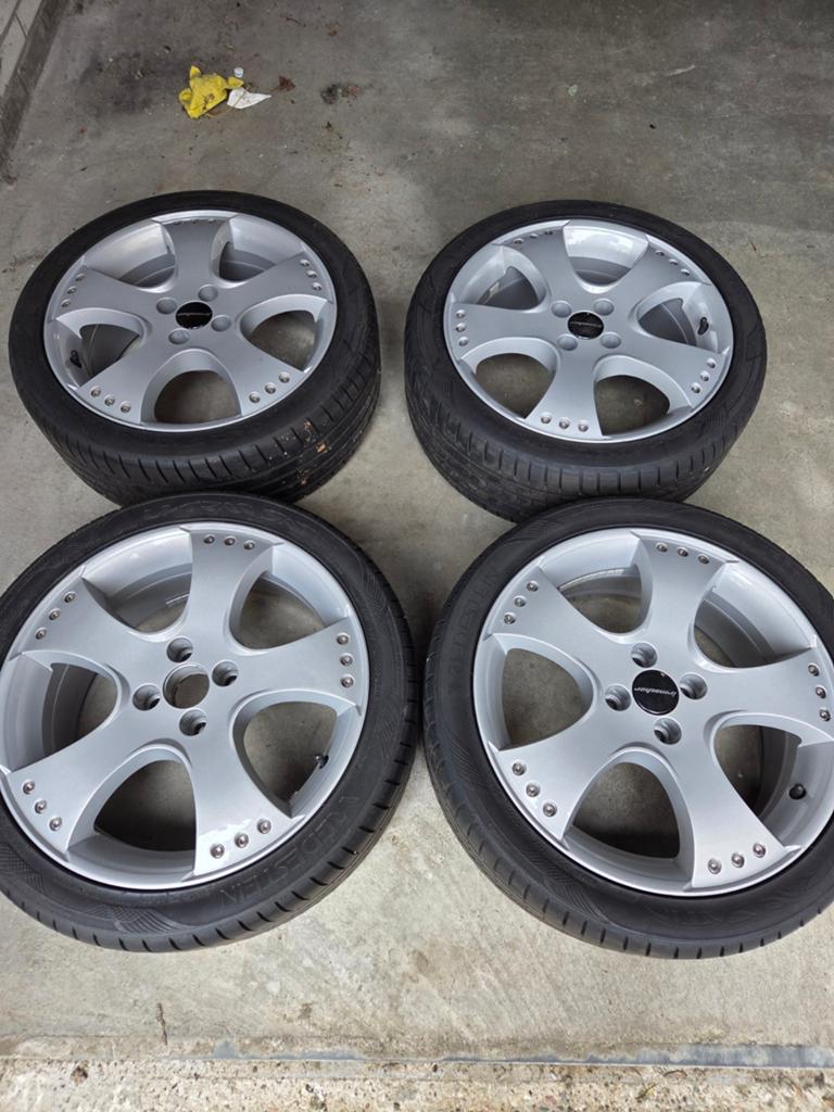 Irmscher velgen 17 inch 4x100 afkomstig van Opel Astra G, Ophalen