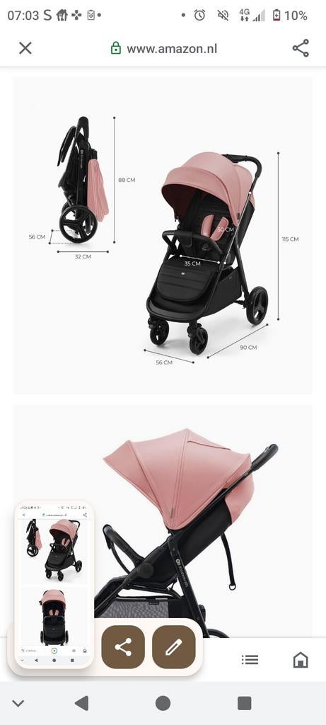 Buggy kinderkraft, Ophalen of Verzenden, Gebruikt