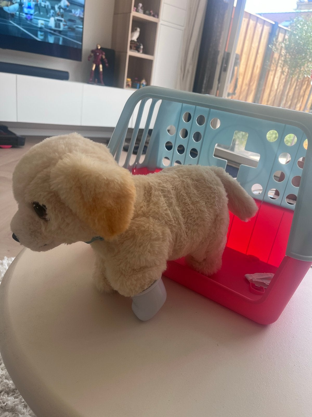 Little Live Pets Ouchies Puppy Cooper interactieve knuffel, Ophalen, Gebruikt, Overige merken, Hond