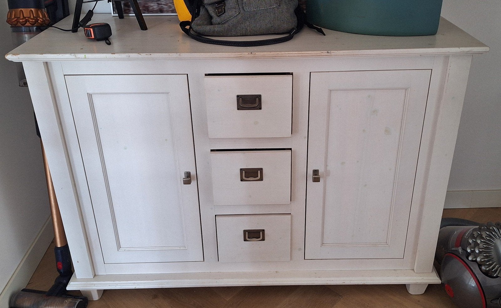 White wasch commode, dressoir, Ophalen, Zo goed als nieuw, 25 tot 50 cm