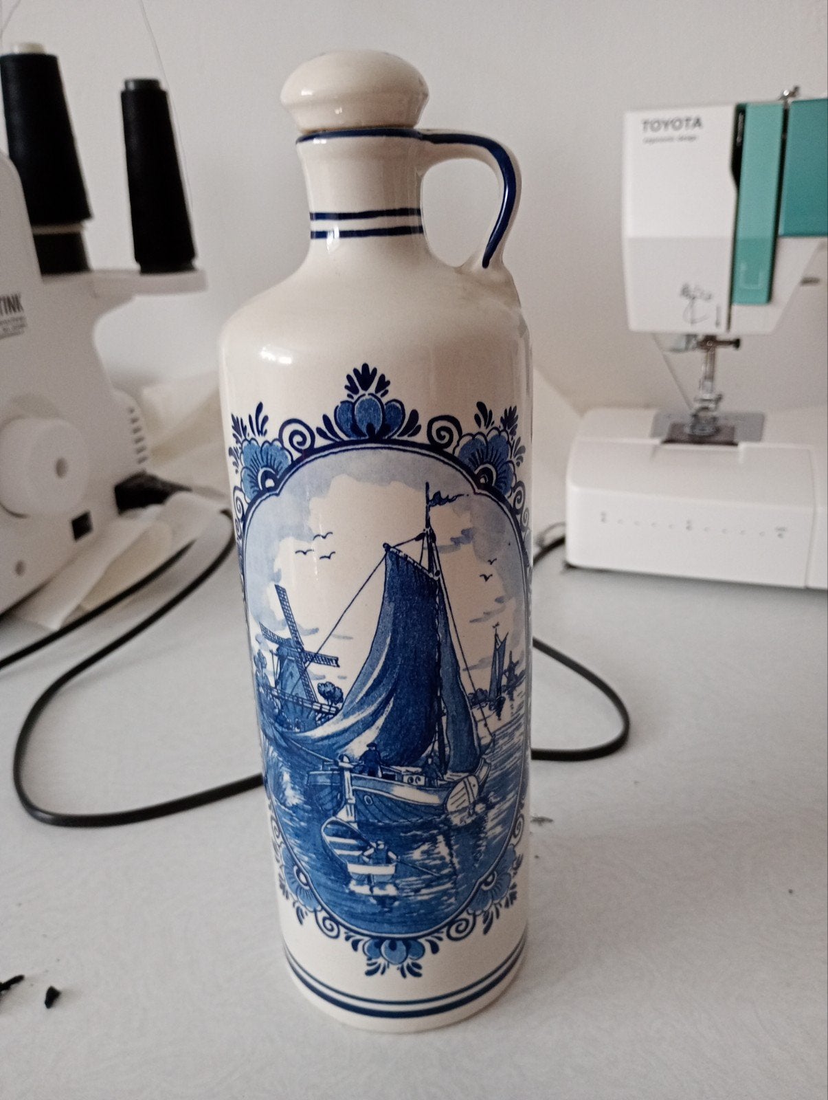 Delfts Blauw karaf Royal Goedewaagen Holland, Ophalen