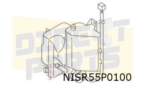 Nissan 350Z Coupe / 350Z Roadster (Z33) koplampsproeiervloei, -, Verzenden, -, Nieuw