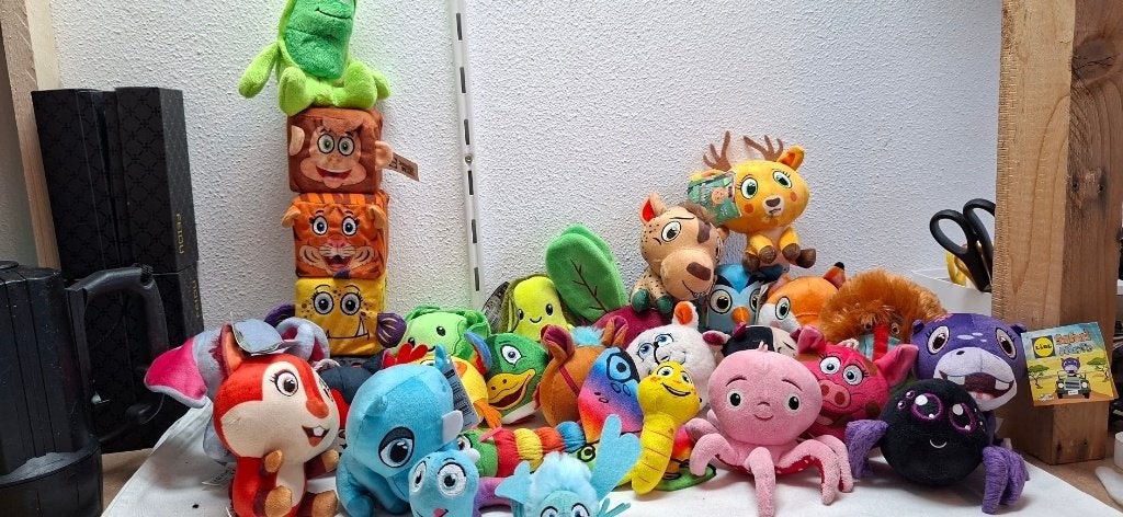 Grote verzameling van 46 mini knuffels van de Lidl, Ophalen, Nieuw, Meerkleurig, Overige typen