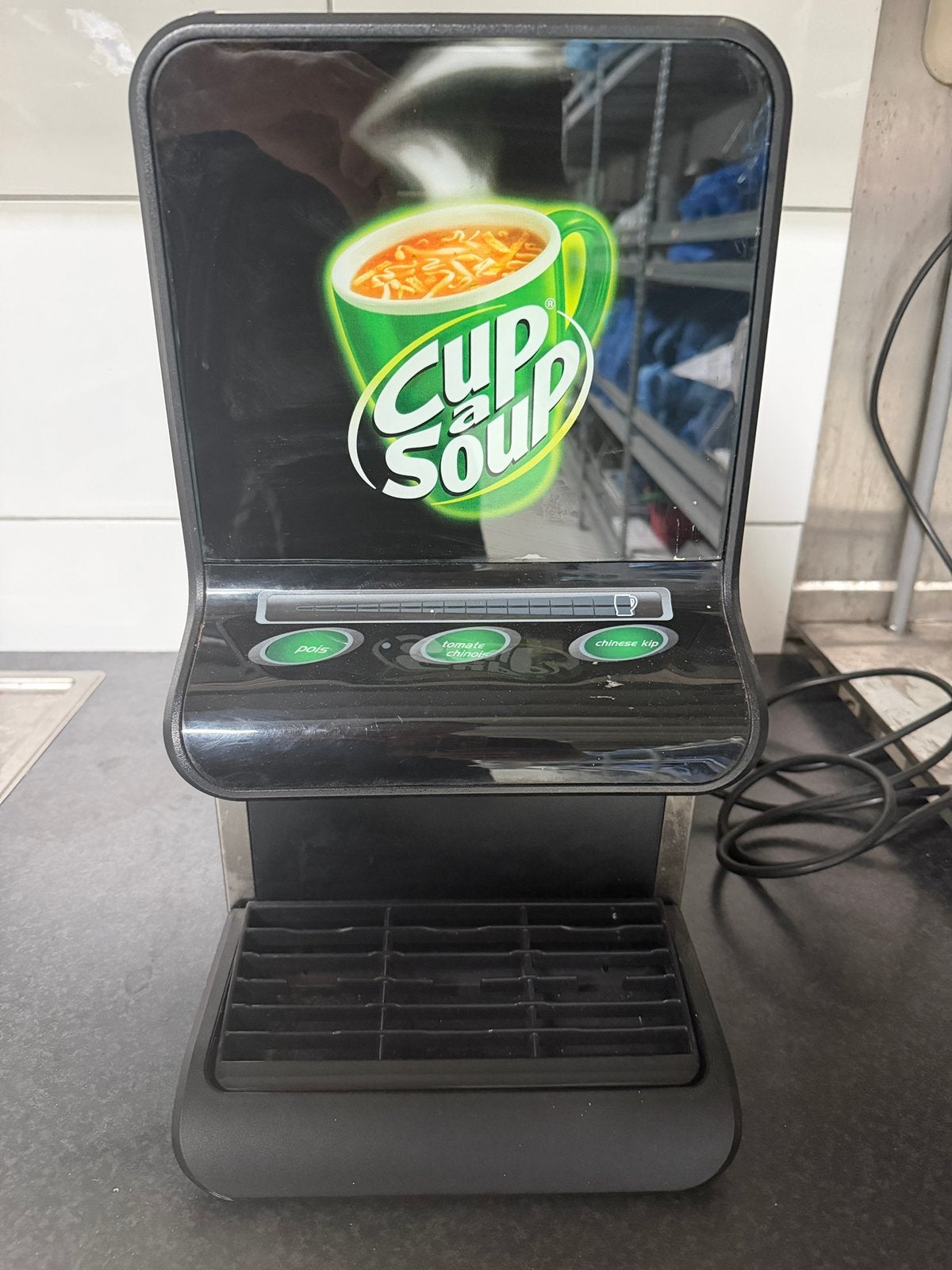 Veromatic Cup-a-Soup Mini automaat – Werkend – 3 smaken, Ophalen of Verzenden, Zo goed als nieuw, Overige merken