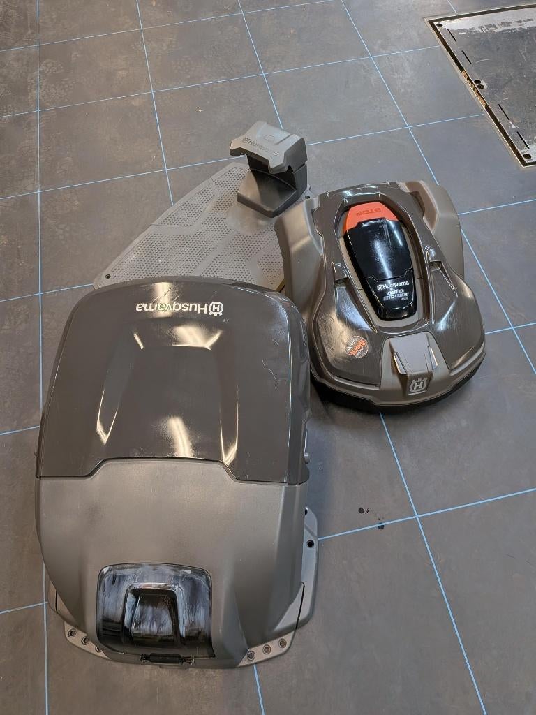 automower 450X, Tuin en Terras, Robotmaaiers, Ophalen, Gebruikt, 20 tot 25 cm, Husqvarna