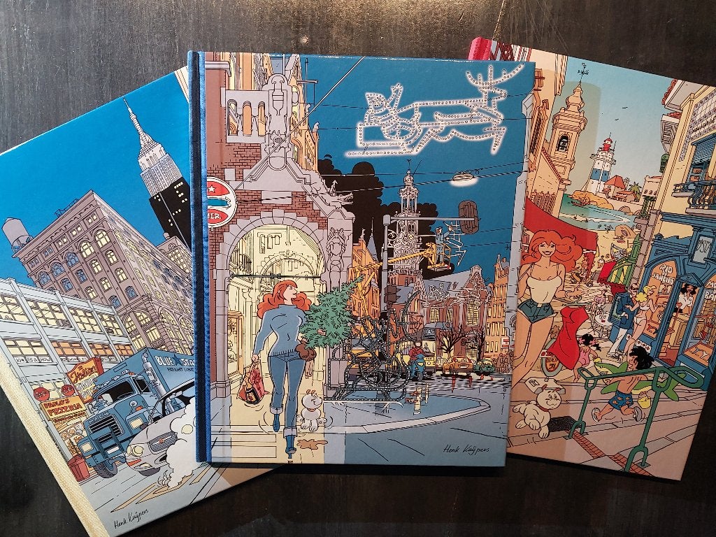 Franka Kill Them Pirates 3 luxe albums met prent, Ophalen of Verzenden, Zo goed als nieuw, Henk Kuijpers, Meerdere stripboeken