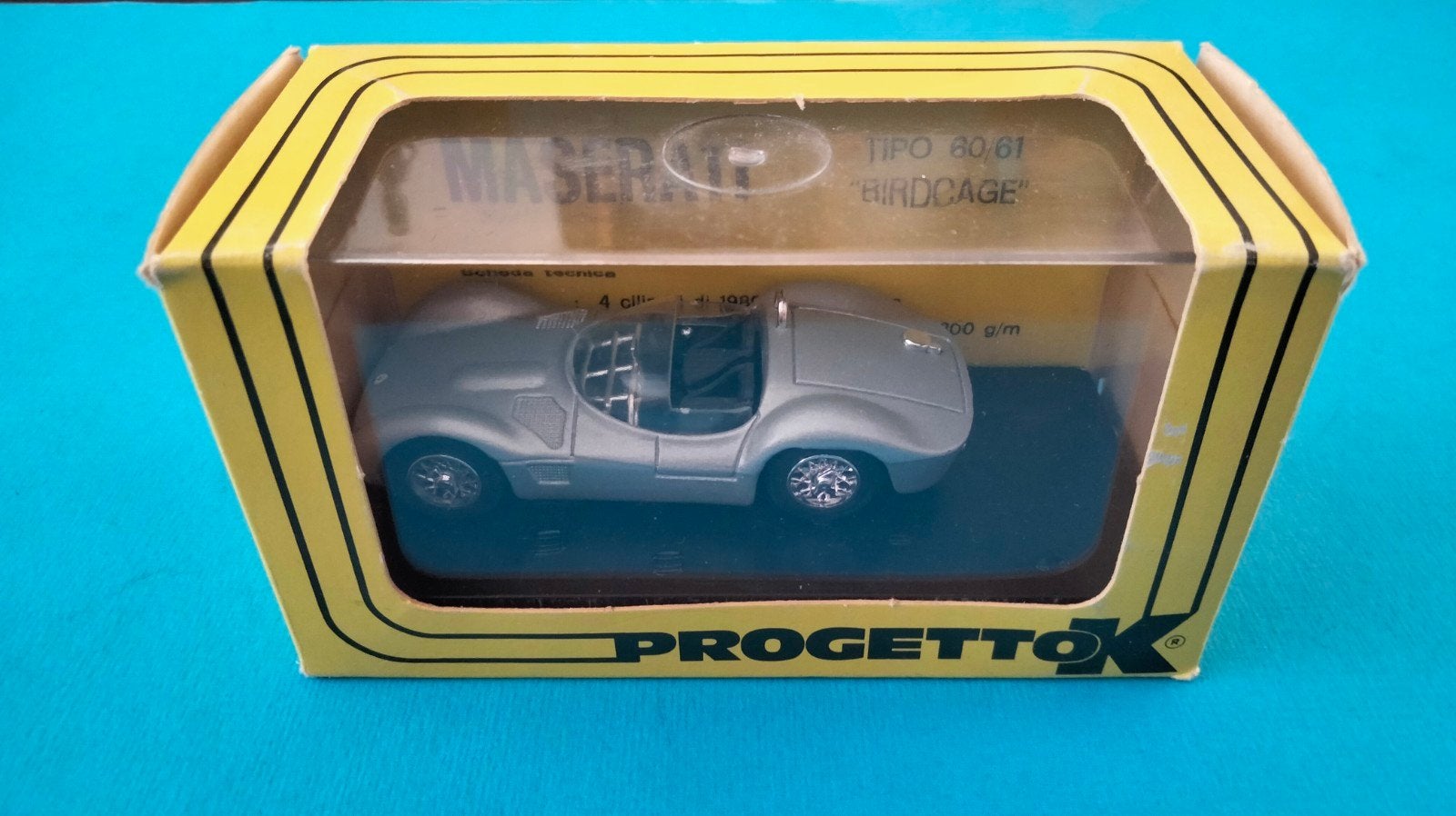 Progetto K Maserati Tipo 60.61 "Birdcage", Hobby en Vrije tijd, Ophalen of Verzenden, Zo goed als nieuw, Auto, Overige merken
