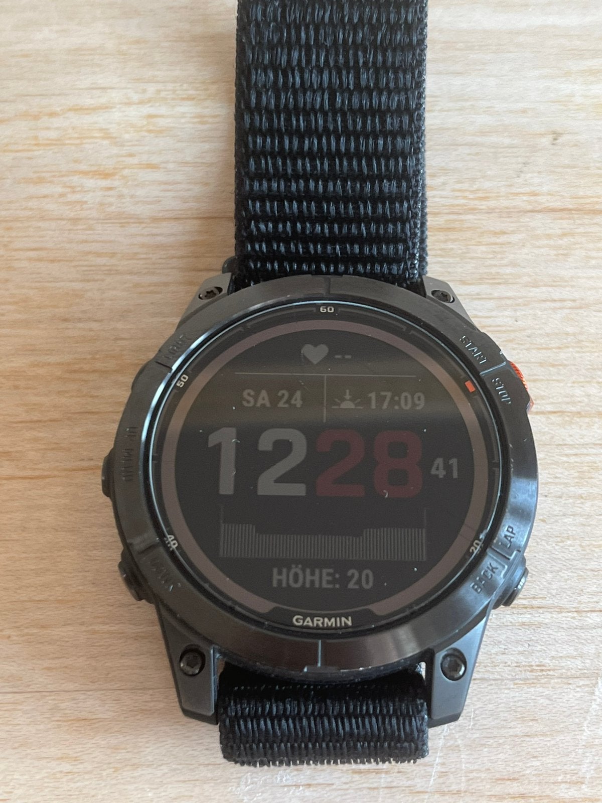 Garmin Fenix 7 Pro Solar 47mm, Ophalen, Zo goed als nieuw, Zwart, Android
