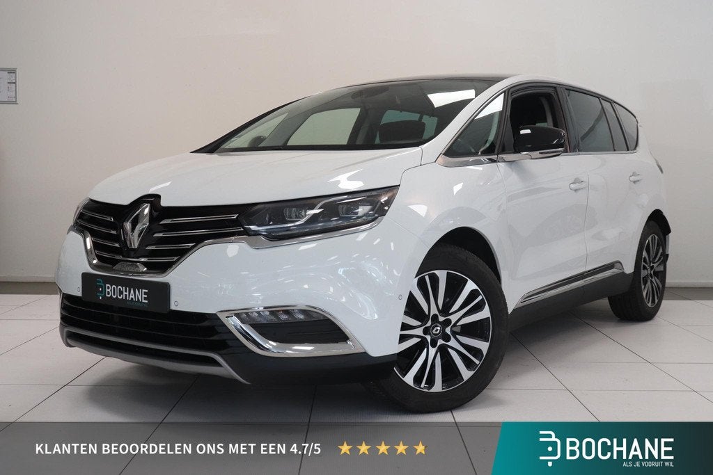 Renault Espace 1.8 TCe Initiale Paris 5p. | Panoramadak | Le, 4 cilinders, Automatische klimaatregeling, Wit, Bedrijf