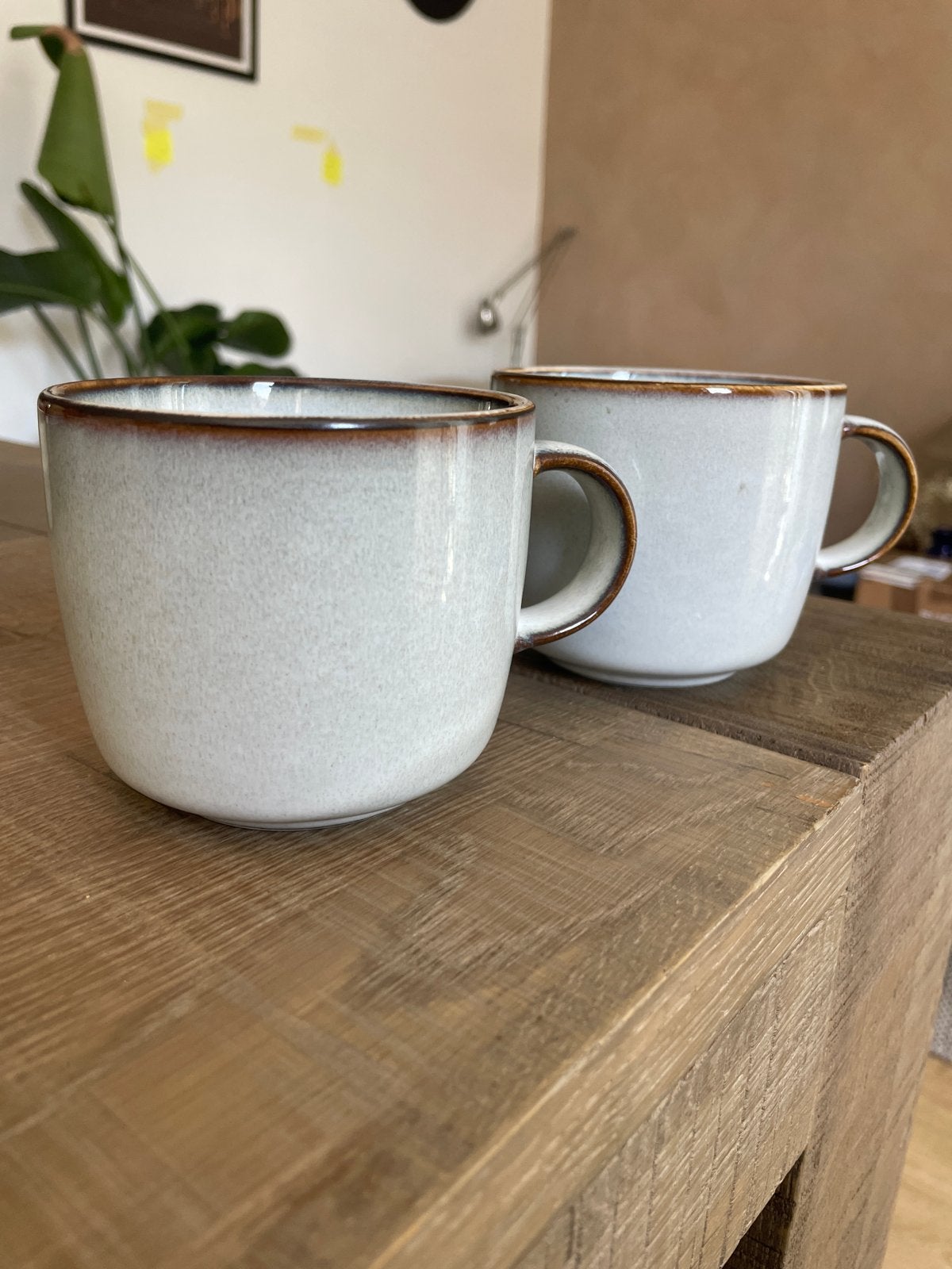 Twee IKEA Gladelig mokken, Ophalen, Zo goed als nieuw