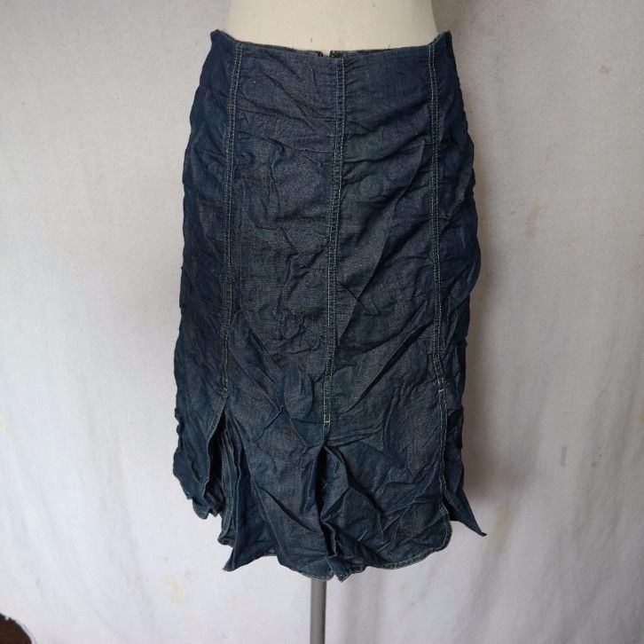 Grappige spijkerrok mt 40 merk Just B, Maat 38/40 (M), Blauw, ., Ophalen of Verzenden