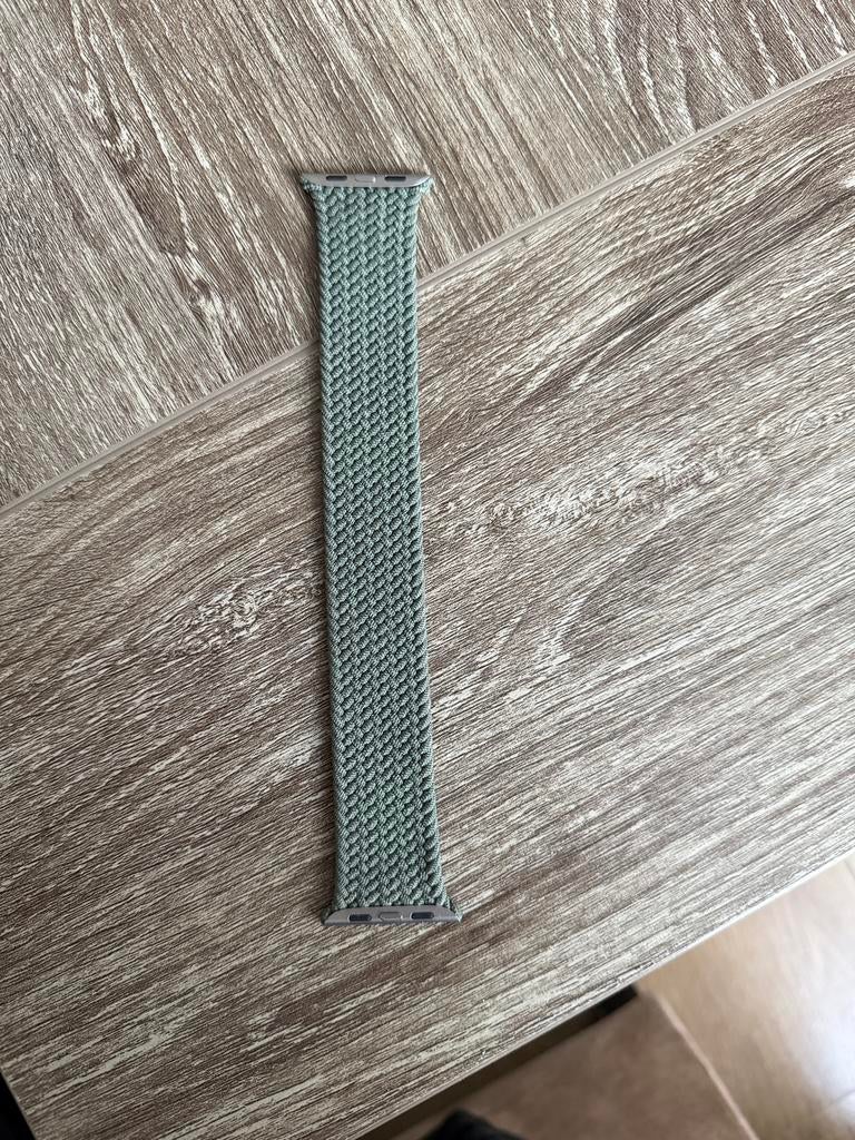 Apple watch braided solo maat 12., Ophalen of Verzenden, Nieuw, Groen, IOS