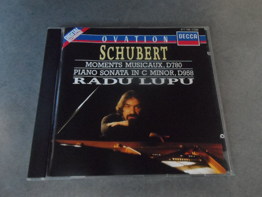 Schubert, Radu Lupu / Moment Musicaux | Piano Sonata - CD, Cd's en Dvd's, Verzenden, Romantiek, Gebruikt, Overige typen