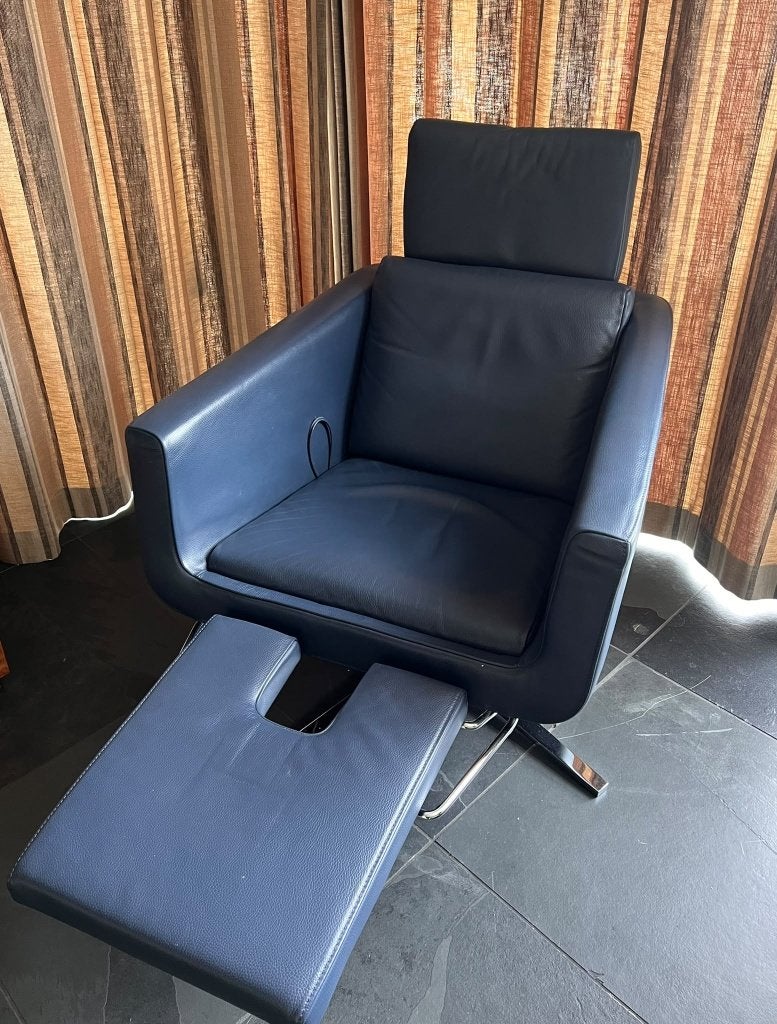 Twee design fauteuils PAVO van FSM, Huis en Inrichting, Modern design, 75 tot 100 cm, Ophalen of Verzenden, Zo goed als nieuw