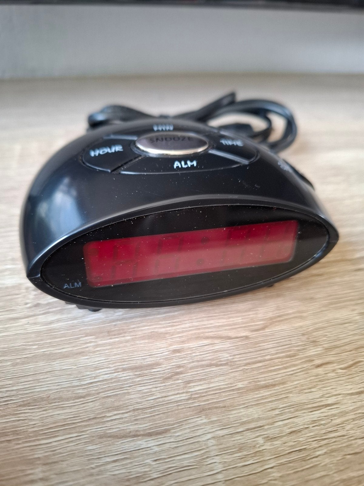 Digitale Wekker met Snooze en Alarmfunctie, Ophalen of Verzenden, Gebruikt, Digitaal