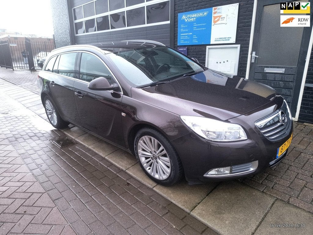 Opel Insignia Sports Tourer 1.4 Turbo EcoFLEX Business Editi, Euro 5, Stof, Gebruikt, 4 cilinders