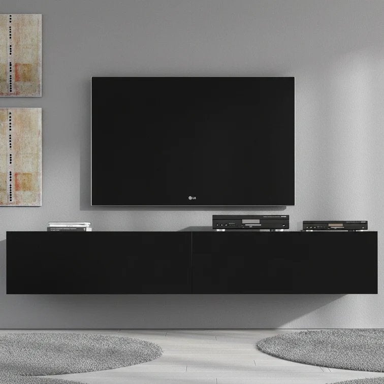 Tv meubel Flame XL 180cm, Ophalen, 150 tot 200 cm, Zo goed als nieuw, Minder dan 100 cm
