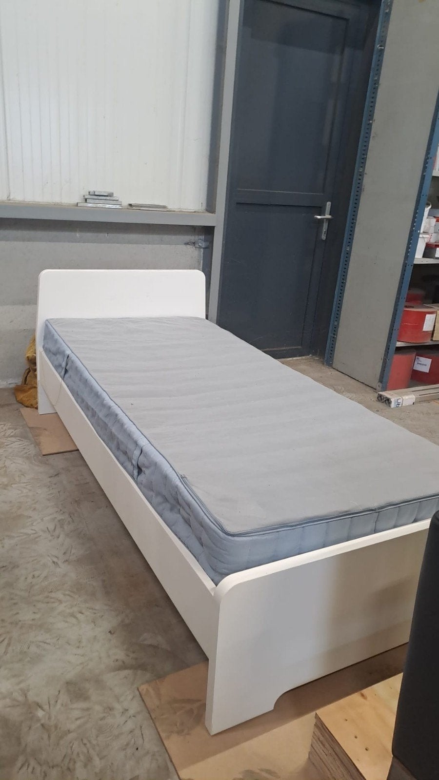 ikea 1 persoons bed met matras, Ophalen, Gebruikt, 90 cm, Eenpersoons