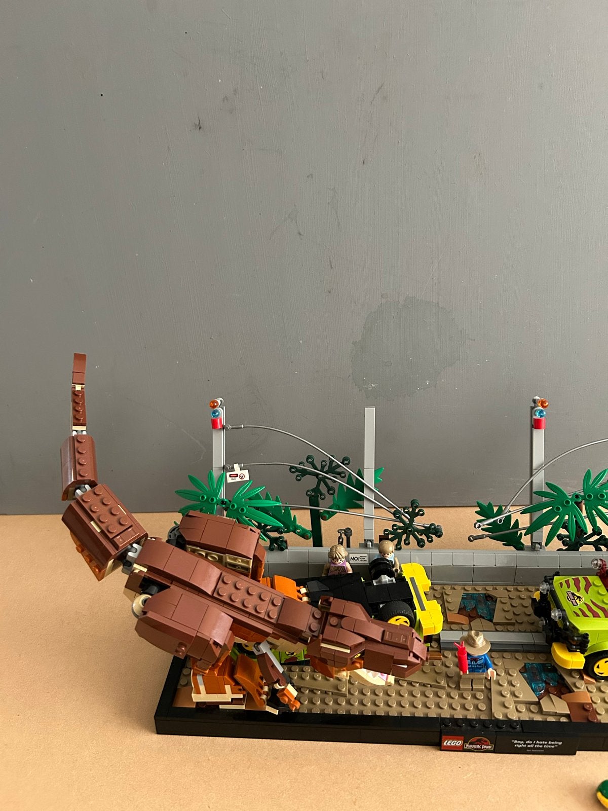 LEGO Jurassic Park T. rex Breakout (76956), Jurassic World, Lego, Ophalen of Verzenden, Zo goed als nieuw