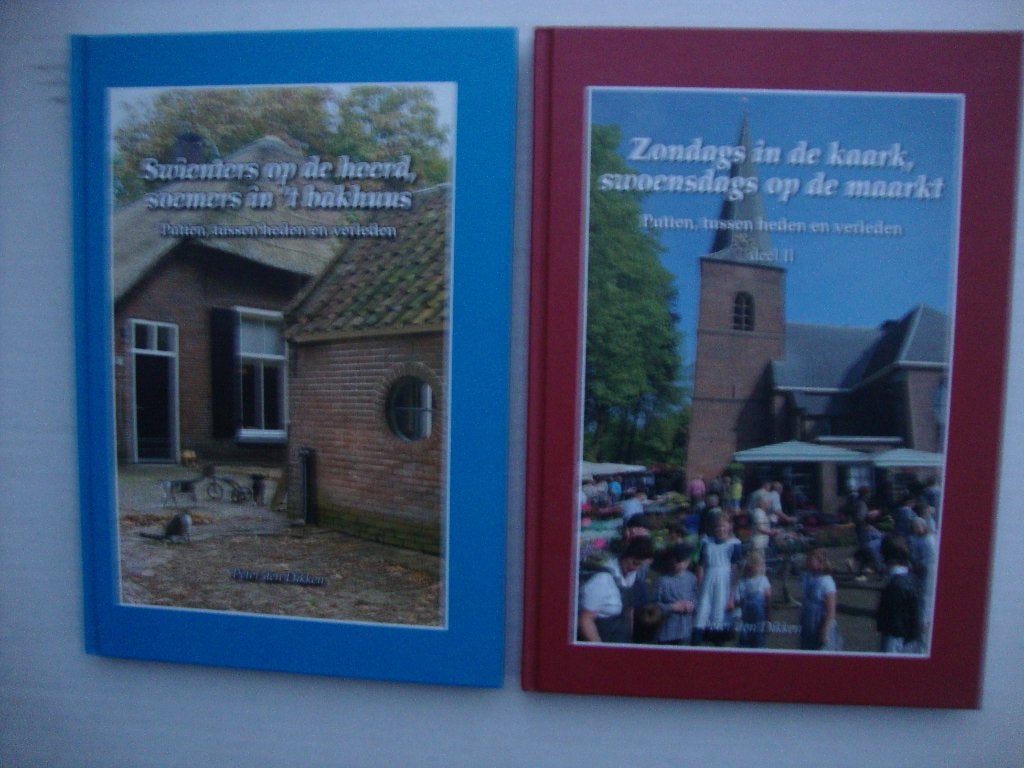 Putten, tussen heden en verleden deel 1 en 2., Boeken, Ophalen of Verzenden, Zo goed als nieuw, Peter den Dikken