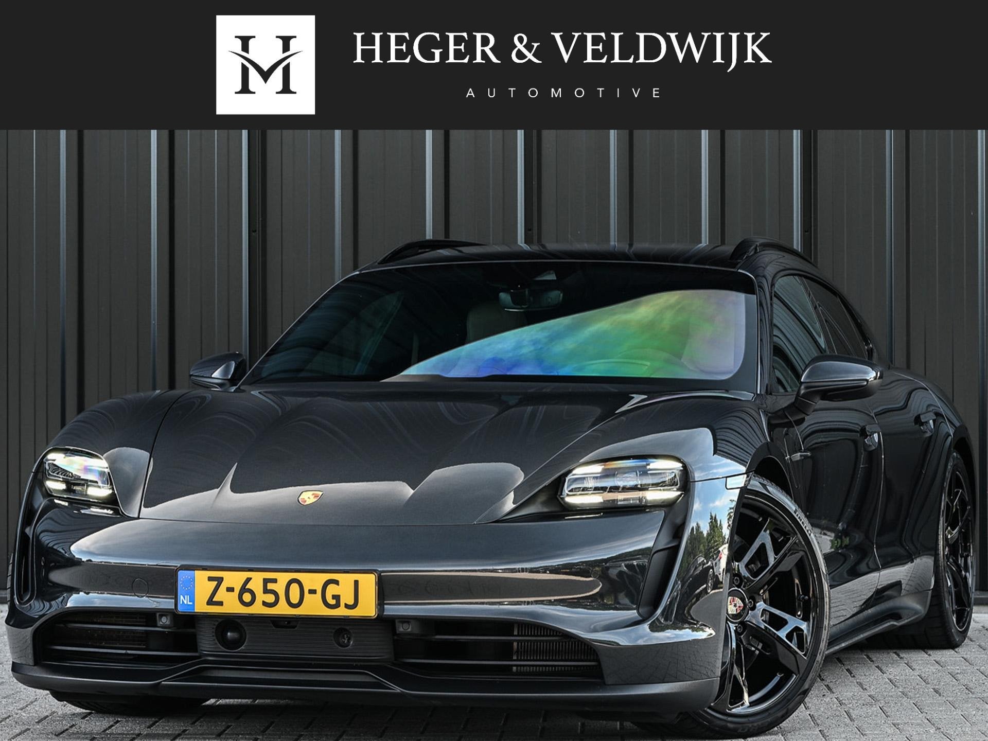 Porsche Taycan Sport Turismo 4S 79 kWh | Panoramdak | Bose |, Auto's, Automaat, Gebruikt, Zwart, 110 €/maand