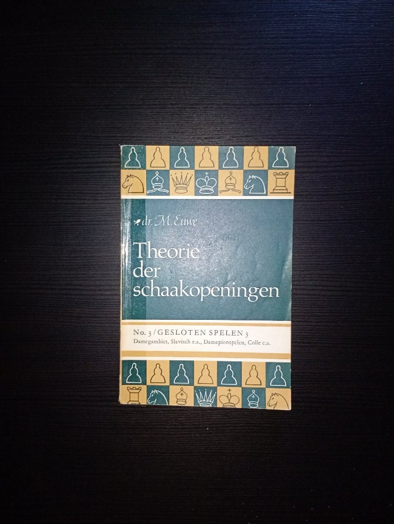 Theorie der schaak openingen 3 groen, Hobby en Vrije tijd, Denksport en Puzzels, Ophalen of Verzenden, Minder dan 500 stukjes