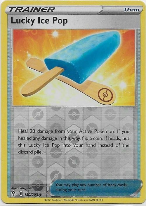 Evolving Skies,  Lucky Ice Pop [reverse] 150/203, Verzenden, Nieuw, Losse kaart