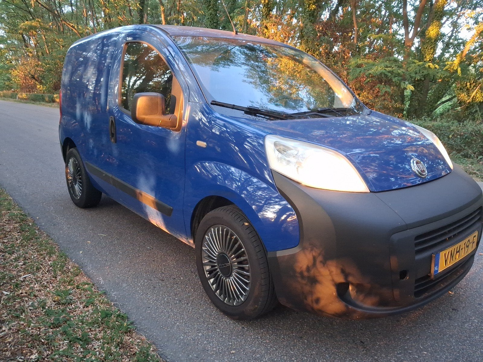 Fiat 2008 Blauw, Auto's, Handgeschakeld, 1138 kg, Geïmporteerd, 73 pk