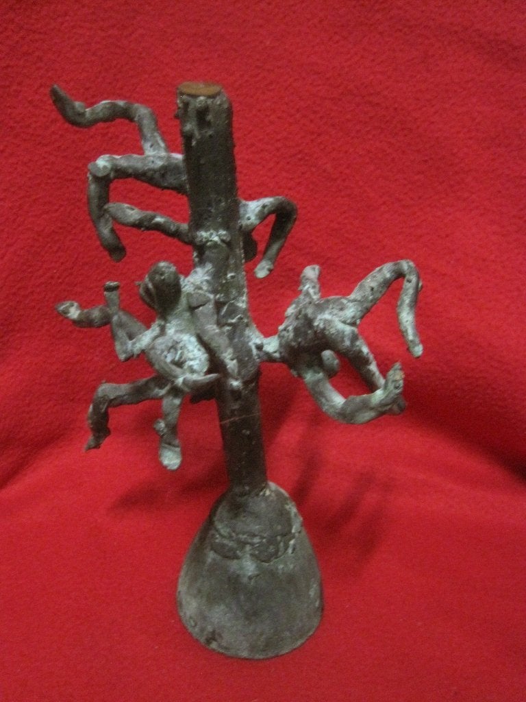 Abstract bronzen beeld, Antiek en Kunst, Ophalen of Verzenden, Brons, 20 - 50 cm, Beeld